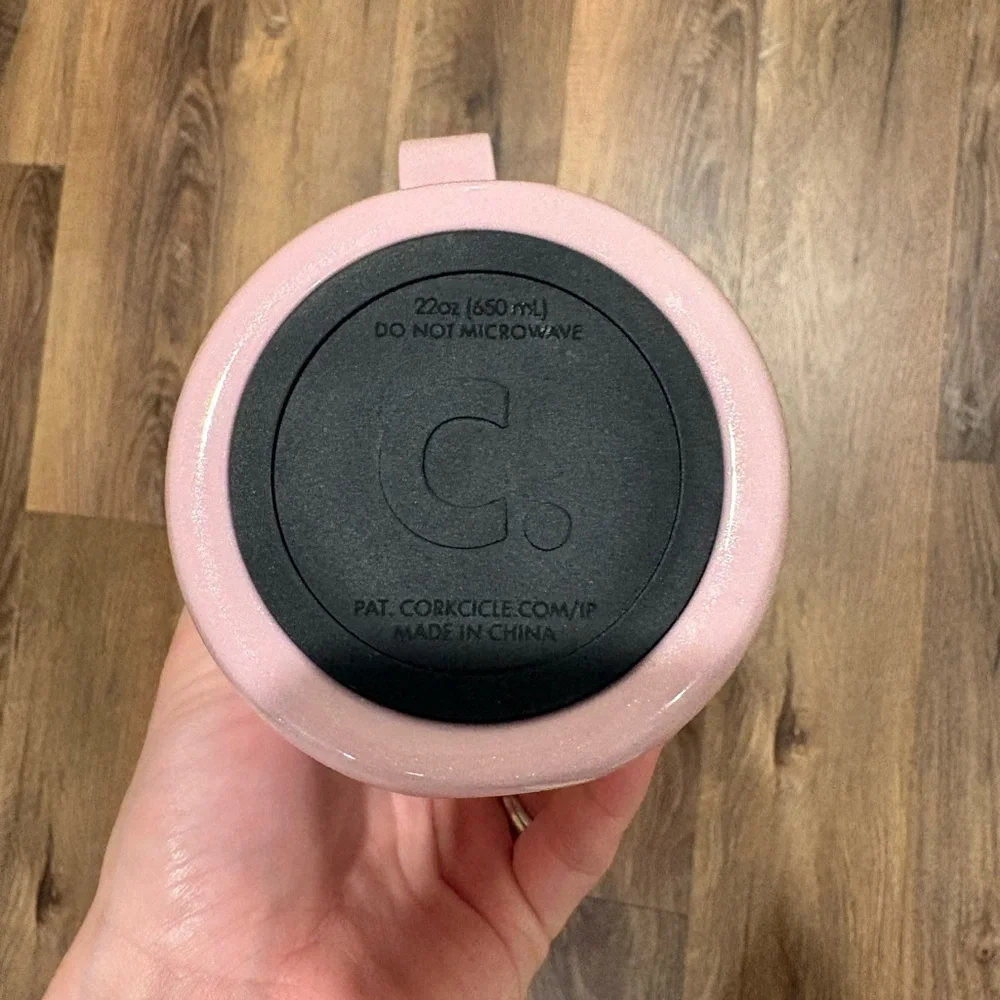 Corkcicle Cotton Candy Insulated Travel Mug with Handle - Picture 5 of 5